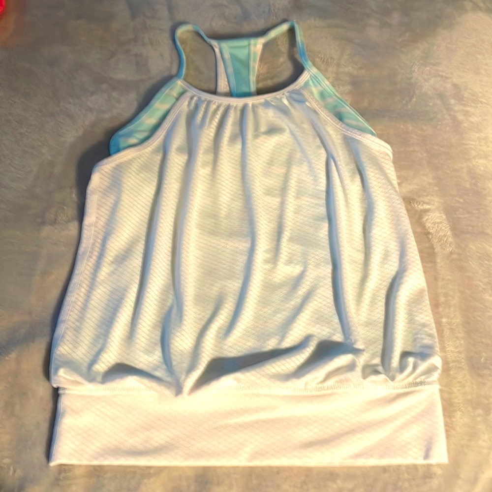 Ivivva Adorable Girls Double Dutch Tank Top Size 8